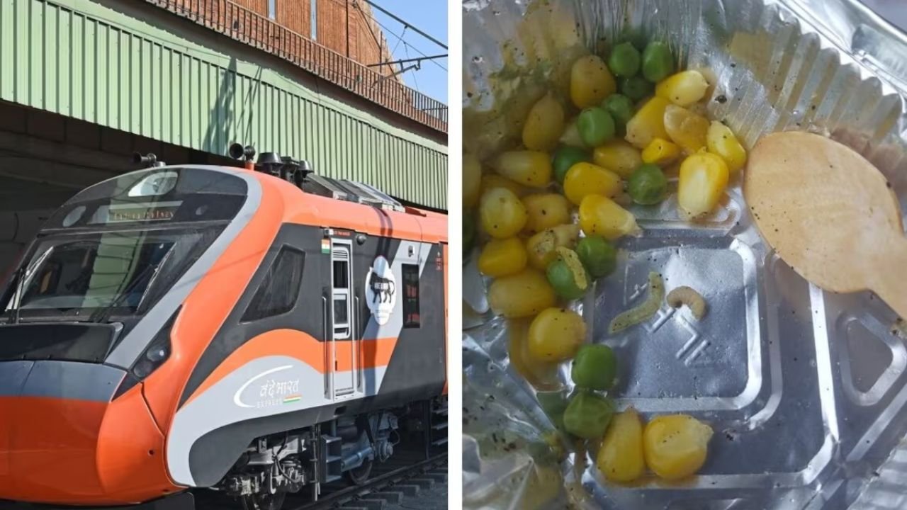 वंदे भारत एक्सप्रेस में यात्री के नाश्ते में मिला कीड़ा, पटना से हावड़ा जा रही थी ट्रेन