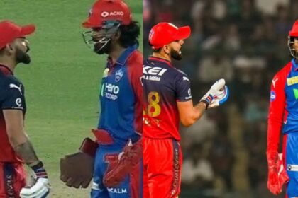 विराट कोहली और केएल राहुल IPL मैच के दौरान मैदान पर भिड़े, दोनों में हुई तीखी नोंकझोंक