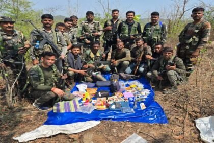 पलामू में पुलिस और TSPC के बीच मुठभेड़, भारी मात्रा में नक्सल सामग्री की गई बरामद