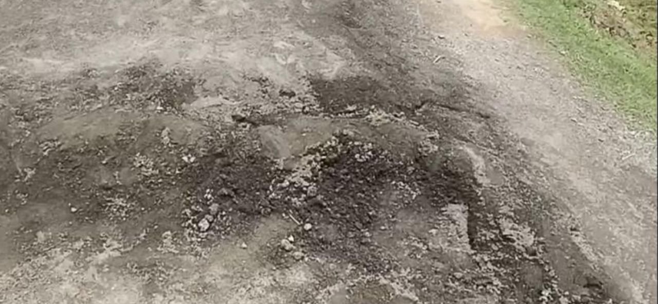 गोड्डा में गाइडबाल बनाने में भारी अनियमितता, बालू की जगह हो रहा है डस्क का इस्तेमाल, लोगों ने जताया विरोध