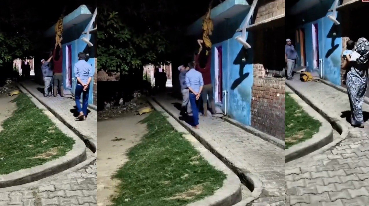 पत्नी को छत से उलटा लटकाकर पति ने पीटा, VIDEO देखकर कांप जाएगी रूह