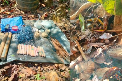 चाईबासा में नक्सलियों की बड़ी साजिश नाकाम, सुरक्षा बलों ने पुराने नक्सल डम्प को किया ध्वस्त, भारी मात्रा में विस्फोटकों को किया बरामद