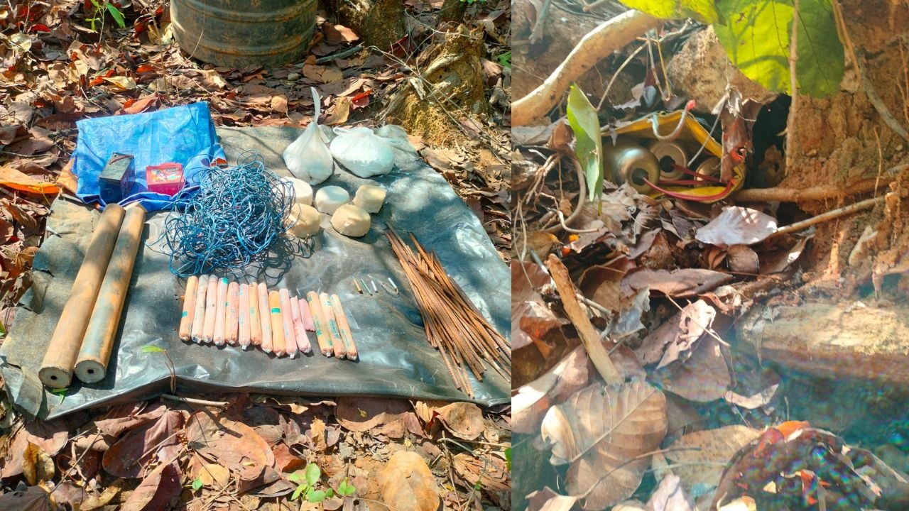 चाईबासा में नक्सलियों की बड़ी साजिश नाकाम, सुरक्षा बलों ने पुराने नक्सल डम्प को किया ध्वस्त, भारी मात्रा में विस्फोटकों को किया बरामद