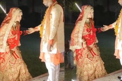 वरमाला से पहले दुल्हे ने बढ़ाया हाथ, दूल्हन ने थूक दिया, VIDEO हो रहा है वायरल