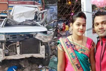गिरिडीह में दर्दनाक हादसाः तेज रफ्तार कार पेड़ से टकराई, खत्म हो गया पूरा परिवार