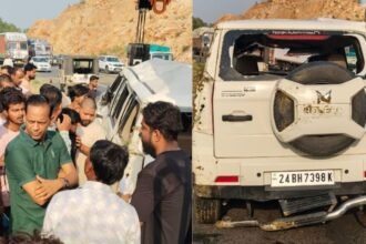 रांची-पटना मेन रोड़ पर जवाहर घाटी में दर्दनाक हादसा, अनियंत्रित बोलेरो तिलैया डैम में गिरी, 2 की मौत, एक की हालत गंभीर