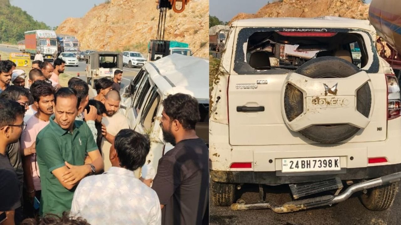 रांची-पटना मेन रोड़ पर जवाहर घाटी में दर्दनाक हादसा, अनियंत्रित बोलेरो तिलैया डैम में गिरी, 2 की मौत, एक की हालत गंभीर