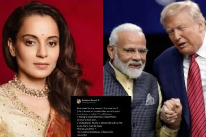 kangana Ranaut post on trump