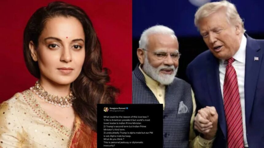 kangana Ranaut post on trump