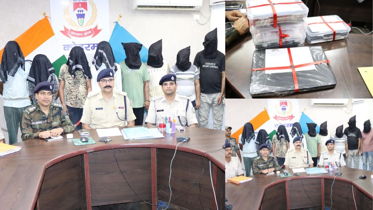 Online betting was done during IPL matches, 9 members of the racket arrested, 22 phones, 25 ATMs and many other items recovered