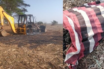 लातेहार में उग्रवादियों का तांडव, सड़क निर्माण कार्य में लगे मुंशी की गोली मारकर हत्या, कई वाहनों में लगाई आग