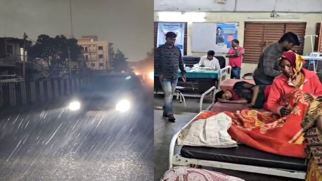 झारखंड के पलामू में हुई सबसे ज्यादा बारिश, लोहरदगा में वज्रपात से पति की मौत, पत्नी झूलसी, लातेहार में मजदूर की गई जान