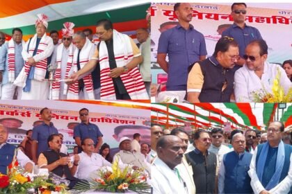 लोहरदगा में मजदूरों के अधिकारों की हुंकार, इंटक के महाधिवेशन में धीरज साहू की अगुवाई में मंत्री-विधायकों का लगा जमावड़ा