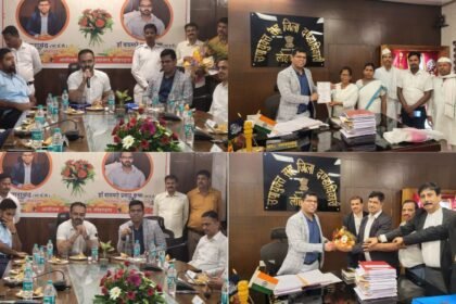 लोहरदगा समाहरणालय में डॉ वाघमारे प्रसाद कृष्ण को दी गई विदाई और नवनियुक्ति उपायुक्त डॉक्टर कुमार ताराचंद का किया गया स्वागत