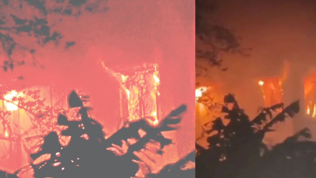 रांची में डॉ कुमकुम विद्यार्थी के घर में लगी आग, एसी-फ्रिज समेत घर का कई सामान जलकर खाक