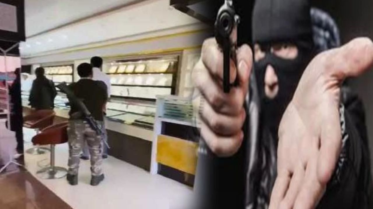 रांची के ओरमांझी में हथियार के बल पर ज्वेलरी शॉप में लूट, दुकानदार पर किया हमला