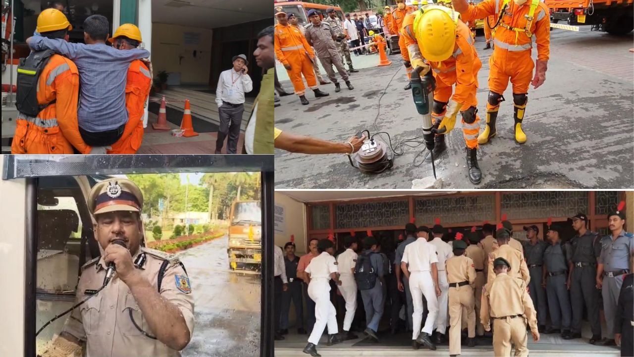 Mock Drill In Ranchi: पाकिस्तान से तनाव के बीच किया गया रेड अलर्ट और हमलों से बचने का अभ्यास