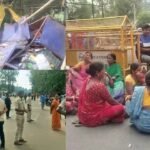 रांची के मोरहाबादी में अतिक्रमण हटाने का विरोध, देर रात 100 से ज्यादा दुकानों को हटाया गया, विरोध में सड़क पर उतरे दुकानदार