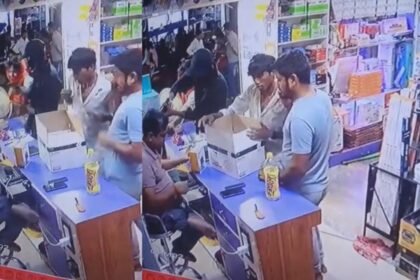 साहिबगंज में दुकानदार की गोली मारकर हत्या, CCTV में कैद हुई वारदात, देखिये VIDEO