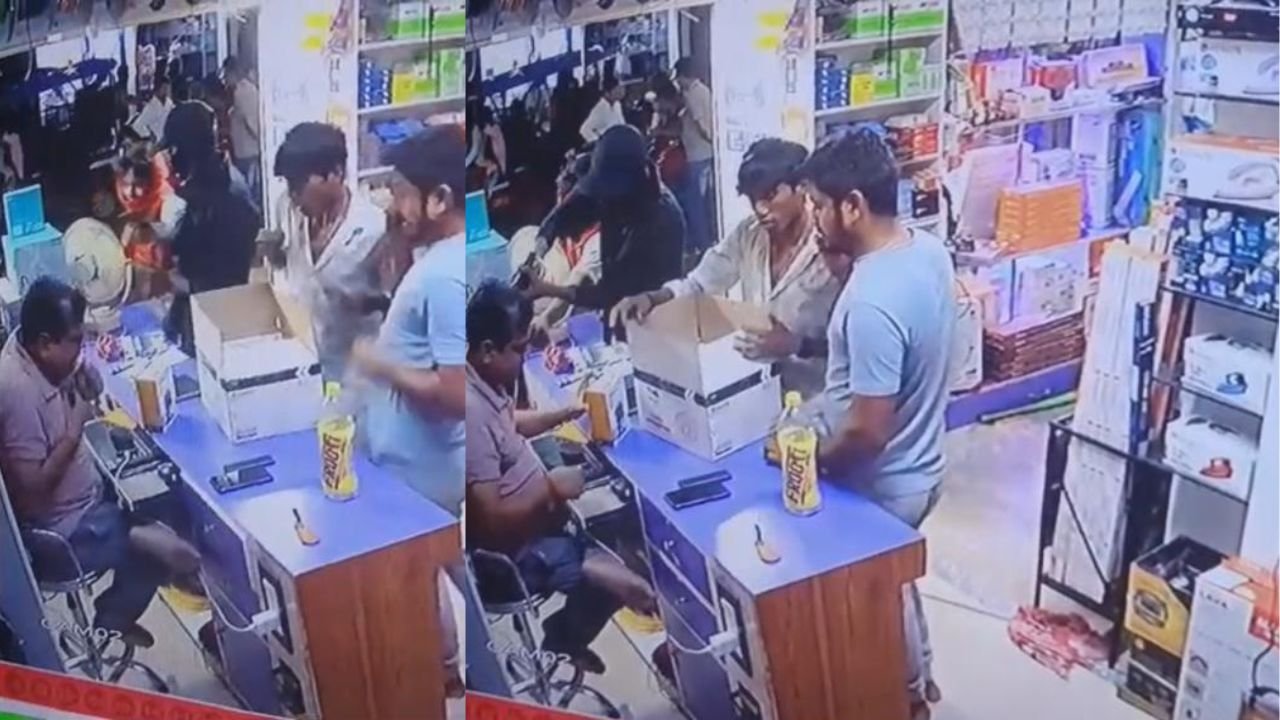 साहिबगंज में दुकानदार की गोली मारकर हत्या, CCTV में कैद हुई वारदात, देखिये VIDEO