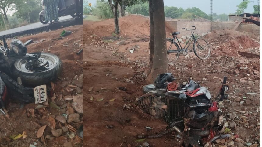 सिमडेगा में दिखा रफ्तार का कहर, सड़क हादसे में तीन युवकों की मौत,एक गंभीर रूप से घायल