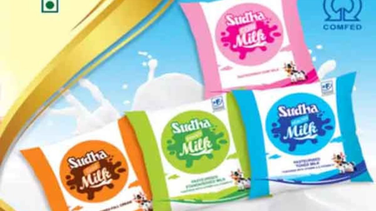 सुधा दूध के दाम झारखंड में बढ़े, आज से लागू हुए नए दाम