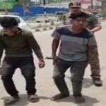 रांची में ट्रैफिक पुलिस पर हमला करने वाला पकड़ा गया, सड़क पर कराई गई परेड