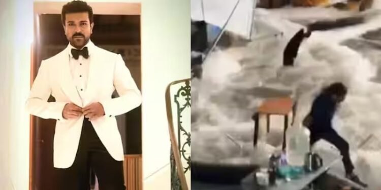 हैदराबाद फिल्म सिटी में बड़ा हादसाः सुपरस्टार रामचरण की The India House के सेट पर अचानक आई बाढ़, कई क्रू मेंबर घायल