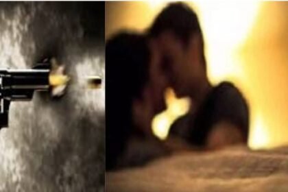 बेटे के अन्नप्राशन कार्यक्रम में पति ने पत्नी को जीजा के साथ आपत्तिजनक स्थिति में देखा, गोली मारी फिर किया चाकू से वार