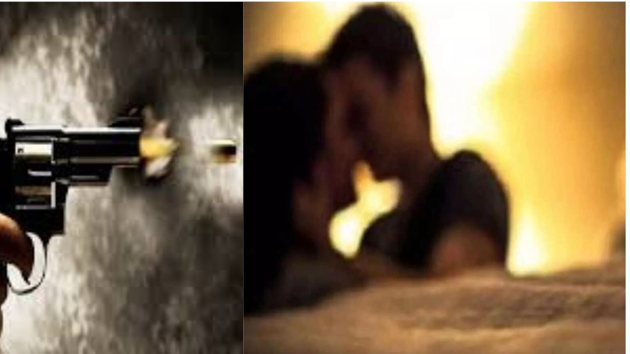 बेटे के अन्नप्राशन कार्यक्रम में पति ने पत्नी को जीजा के साथ आपत्तिजनक स्थिति में देखा, गोली मारी फिर किया चाकू से वार