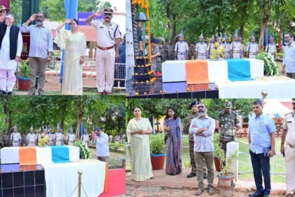 शहीद CRPF जवान को राज्यपाल और मुख्यमंत्री ने दी श्रद्धांजलि, सत्यवान कुमार सिंह नक्सलियों के IED ब्लास्ट के हुए थे शिकार