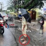 ranchi police without shoes