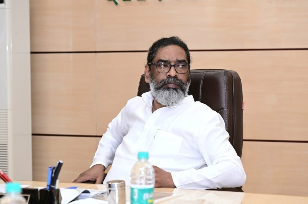 hemant soren on women's collage of jharkhand