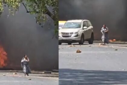 Ahmedabad Plane Crash:प्लेन क्रैश का वो VIDEO जिसमें बेटे को बचाने के लिए आग से लड़ गई मां, देखकर नहीं रूक पाएंगे आंसू