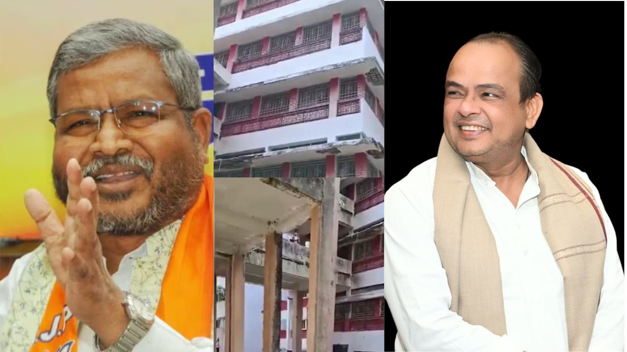 रिम्स की जर्जर बिल्डिंग दिखाकर बाबूलाल मरांडी ने स्वास्थ्य मंत्री पर साधा निशाना, इरफान ने कहा-आपकी आंखों करूंगा इलाज