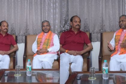 बाबूलाल मरांडी ने की रघुवर दास के साथ मुलाकात, प्रदेश BJP के संगठन को लेकर हुई चर्चा