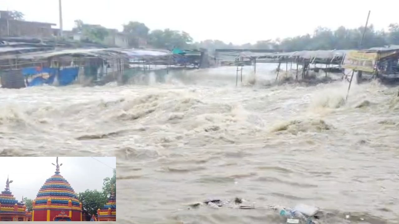 flood in rajrappa mandir