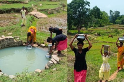 सैकड़ों की आबादी पानी के लिए एकमात्र 'चुए' पर निर्भर, रोड़ नहीं होने से गांव में नहीं आते शादी के रिश्ते