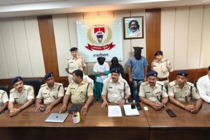 हजारीबाग ओपन जेल से फरार तीन बांग्लादेशी घुसपैठिये पकड़े गए, पश्चिम बंगाल बॉडर से पुलिस ने किया अरेस्ट