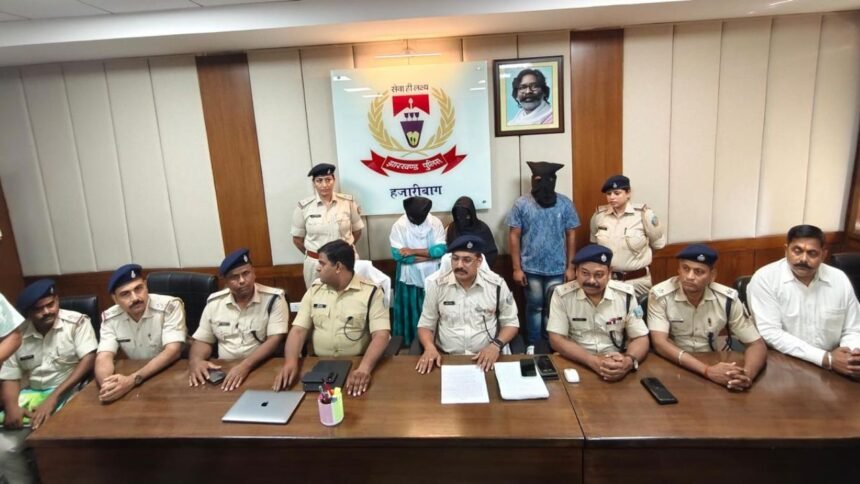 हजारीबाग ओपन जेल से फरार तीन बांग्लादेशी घुसपैठिये पकड़े गए, पश्चिम बंगाल बॉडर से पुलिस ने किया अरेस्ट