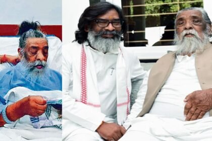 शिबू सोरेन को आया पैरालाइसिस अटैक, रघुवर दास ने हेमंत सोरेन से की फोन पर बात, गुरूजी के जल्द स्वस्थ्य होकर झारखंड लौटने की कामना