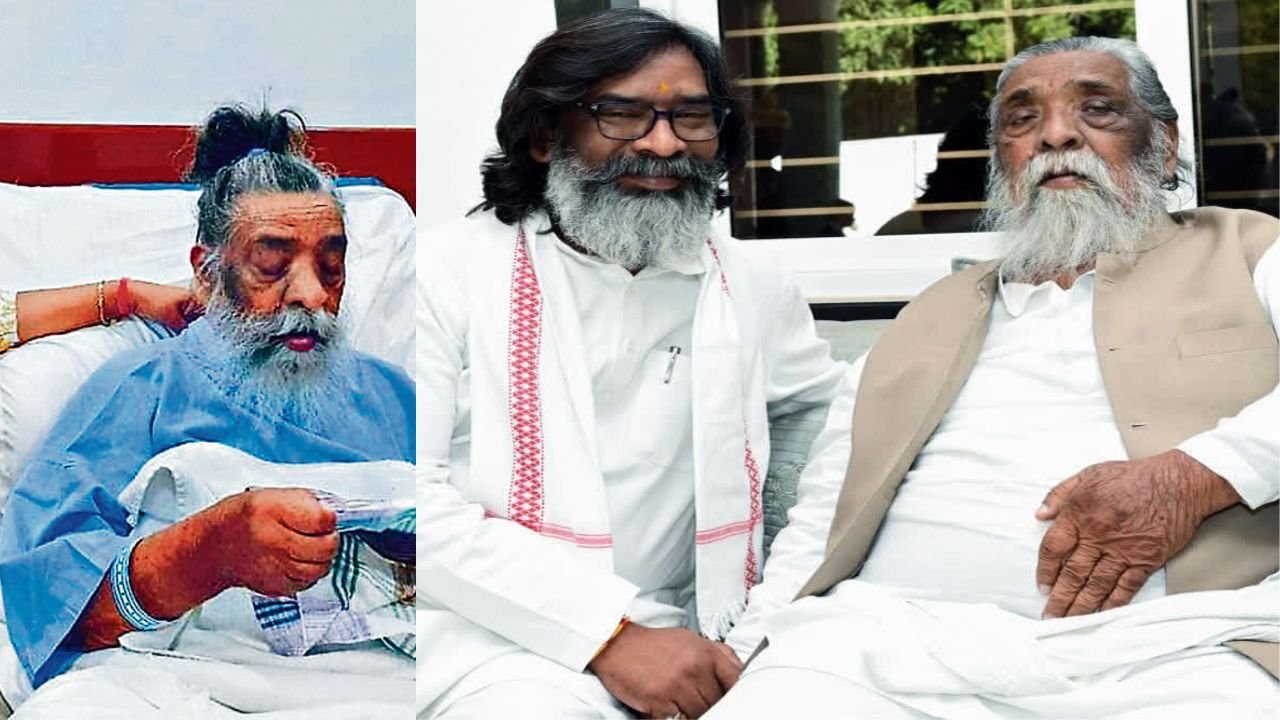 शिबू सोरेन को आया पैरालाइसिस अटैक, रघुवर दास ने हेमंत सोरेन से की फोन पर बात, गुरूजी के जल्द स्वस्थ्य होकर झारखंड लौटने की कामना