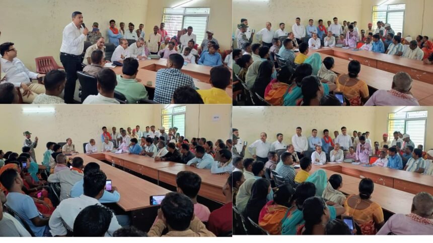 हिंडाल्को चकला कोल प्रोजेक्ट की जमीन को लेकर विवाद हुआ खत्म, कंपनी से बातचीत के बाद ग्रामीण जमीन देने को हुए तैयार