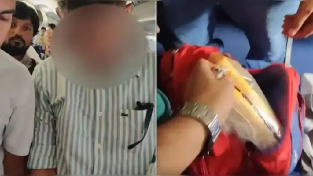 प्लाइट में चोरी करते पकड़ा गया यात्री, लोगों ने लगाई जमकर लताड़, वीडियो इंटरनेट पर वायरल
