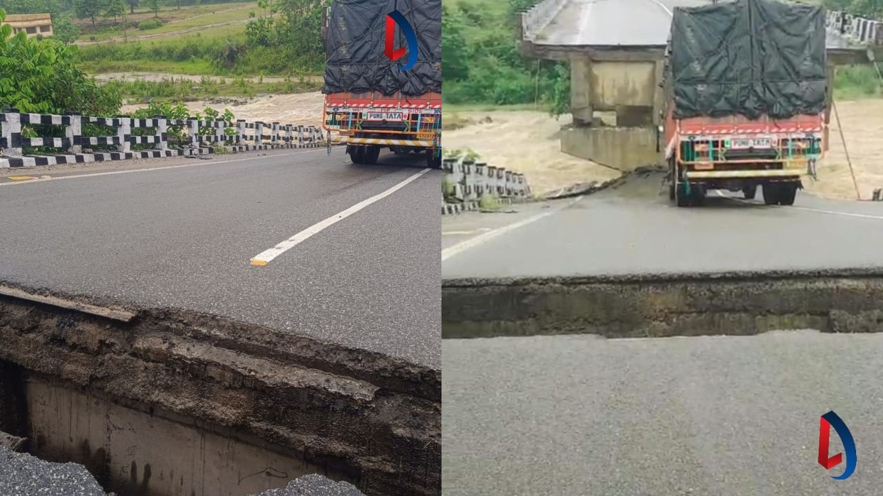 झारखंड में बारिश का कहर, खूंटी में बनई नदी पर बना पुल अचानक टूटा, रांची के बेड़ो में डायवर्जन बह गया