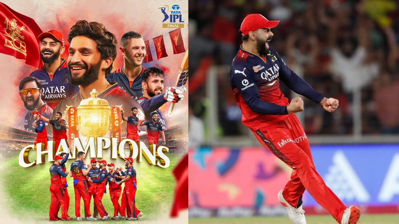 IPL 2025 Final: RCB vs PBKS, कोहली की टीम बेंगलुरू बनी पहली बार आईपीएल चैंपियन, श्रेयस का सपना टूटा