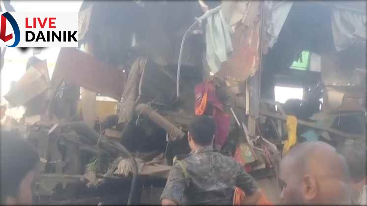 पटना से अररिया जा रही बस की ट्रक से भीषण टक्कर, 20 यात्री घायल, 7 की हालत गंभीर