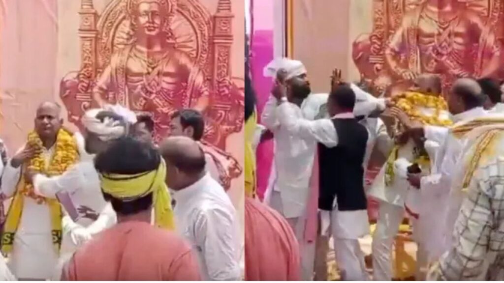 नेता जी को पहले माला पहनाया, फिर कर दी थप्पड़ों की बरसात, मोदी ने जिसे कहा था 'कटप्पा' उसका VIDEO हुआ वायरल
