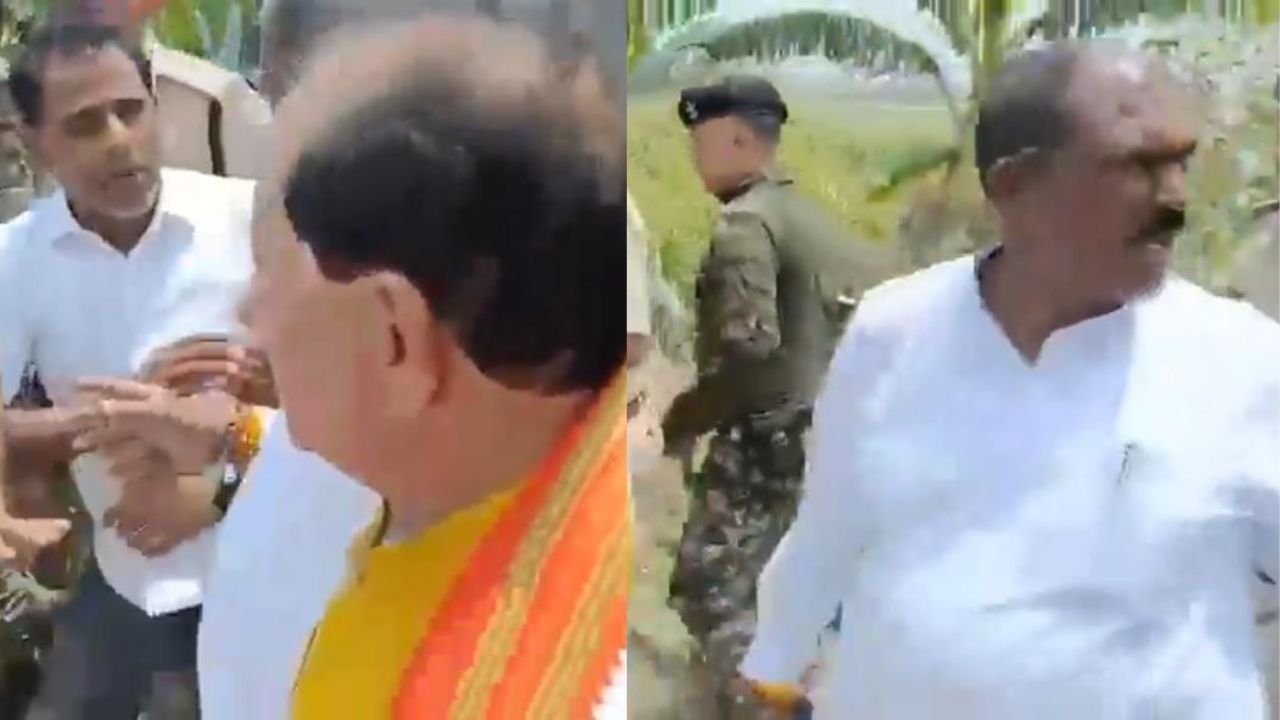 मुजफ्फरपुर रेप पीड़ित बच्ची के परिजन को मंत्री ने दिया धक्का, कहा-'बेटा कसम खाओ तो', डिप्टी सीएम देखते ही रह गए