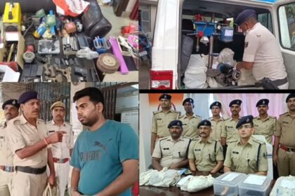 ननिहाल में सीखा हथियार बनाना, पत्नी के साथ मिलकर करने लगा अवैध धंधा, पुलिस ने ऐसे धर दबोचा